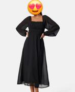 Zwarte jurk, Kleding | Dames, Jurken, Ophalen of Verzenden, Zo goed als nieuw, Maat 34 (XS) of kleiner, Zwart