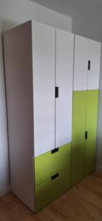 Kleerkast zoekt nieuwe kinderslaapkamer. Mag ik op je kamer?, Huis en Inrichting, Ophalen, Overige materialen, Ikea modern met groene tinten