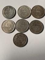 Oude munten Wilhelmina 25 cent, Ophalen