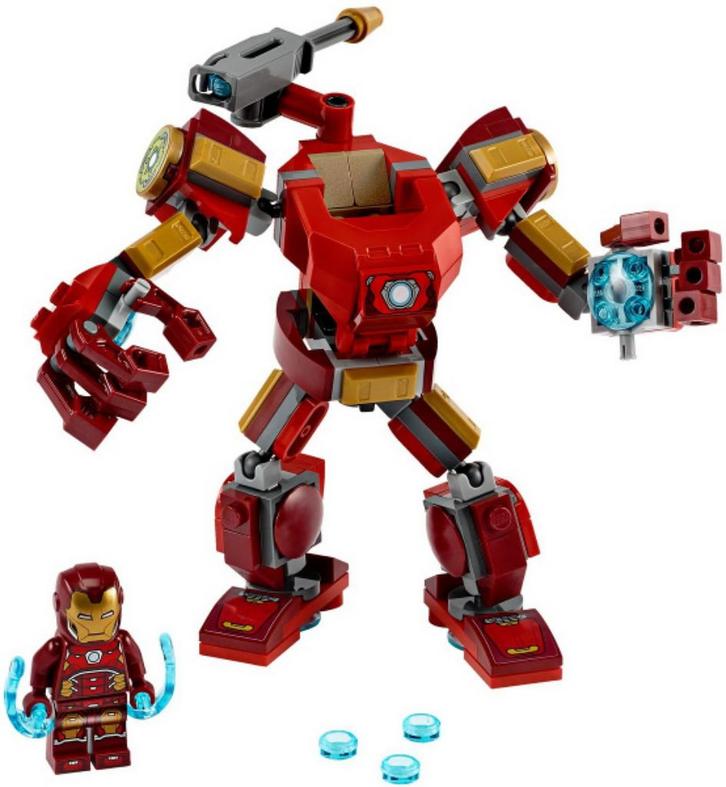 Lego Super Heroes - 76140 Iron Man Mech, Kinderen en Baby's, Speelgoed | Duplo en Lego, Zo goed als nieuw, Lego, Complete set
