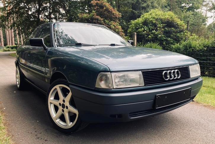 Oldtimer Audi 80 2.0E, Auto's, Audi, Particulier, Benzine, Handgeschakeld, Stof, Ophalen