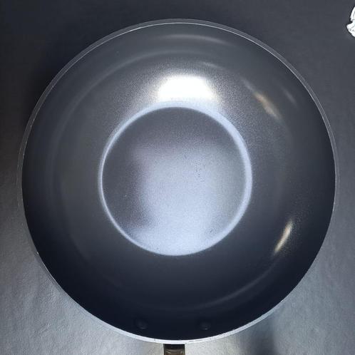 Wokpan, Huis en Inrichting, Keuken | Potten en Pannen, Zo goed als nieuw, Wok, Aluminium, Inductieplaat, Keramische plaat, Ophalen