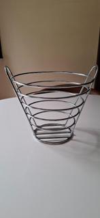 Metalen fruitmand, Overige materialen, Gebruikt, Mand, Ophalen of Verzenden