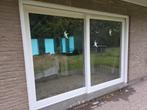 VERSCHILLENDE RAMEN/SCHUIFRAAM/DEUR MERANTI, Doe-het-zelf en Bouw, Ophalen, Gevelraam of Ruit, Gebruikt, 160 cm of meer
