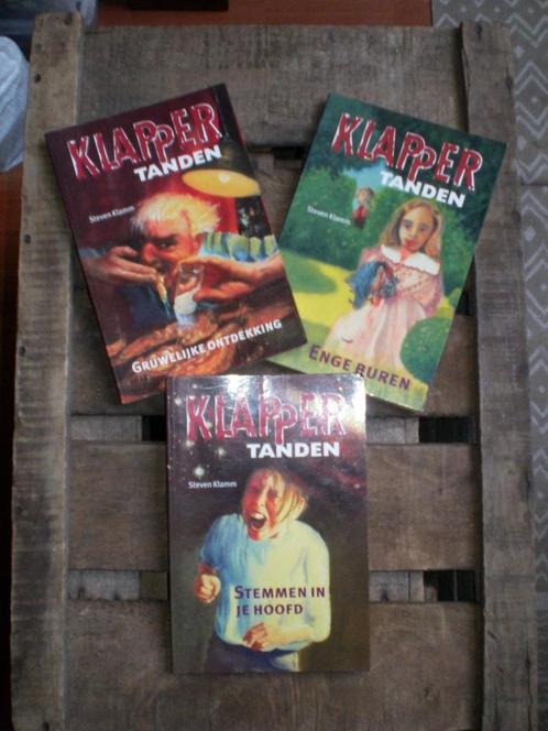3 boeken Klappertanden, Livres, Livres pour enfants | Jeunesse | 10 à 12 ans, Comme neuf, Fiction, Enlèvement ou Envoi