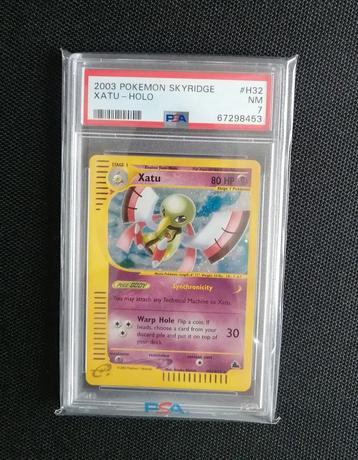 Xatu holo PSA 7 US skyridge H32/H32 de 2003 