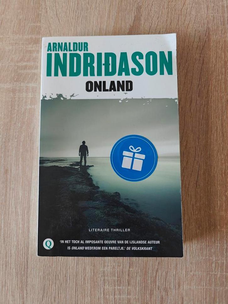 Arnaldur Indridason - Onland, Boeken, Thrillers, Zo goed als nieuw, Ophalen of Verzenden