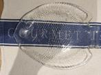 Glazen visbord Arcoroc France vintage jaren1970, Huis en Inrichting, Ophalen, Bord(en), Overige stijlen, Glas