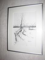 pentekening, Antiek en Kunst, Kunst | Tekeningen en Fotografie, Ophalen