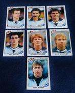 7 versch. Panini stickers voetbal ' WK Mex 1986 - Schotland', Enlèvement ou Envoi, Neuf, Plusieurs autocollants