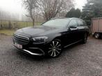MERCEDES E300 DE EXCLUSIVE 9T 4M  DIST + LEDER LED BTW VOLL, Auto's, Automaat, 1995 cc, 4 cilinders, Zwart