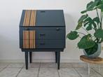 Retro secretaire kastje – bureaukast/barkast – vintage stijl, Huis en Inrichting, Ophalen, Gebruikt, Retro - vintage