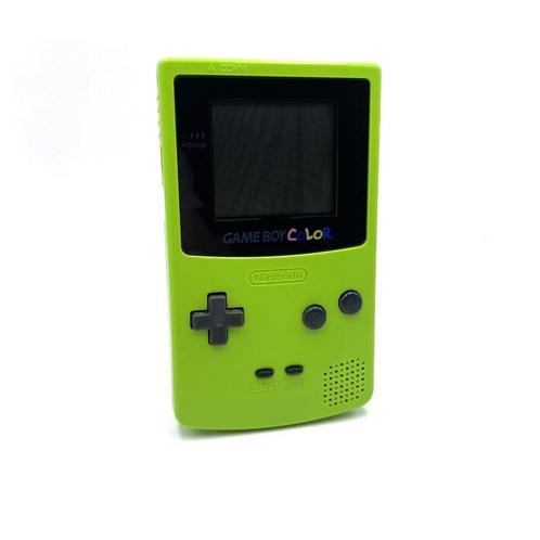 Console Nintendo Game Boy Color Atomic Kiwi Green, Games en Spelcomputers, Spelcomputers | Nintendo Game Boy, Zo goed als nieuw