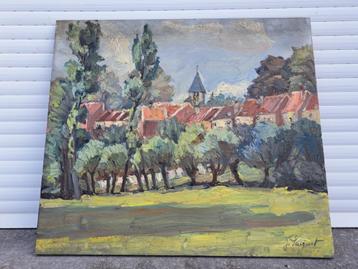 Huile sur toile signe jeanne paquet  beschikbaar voor biedingen