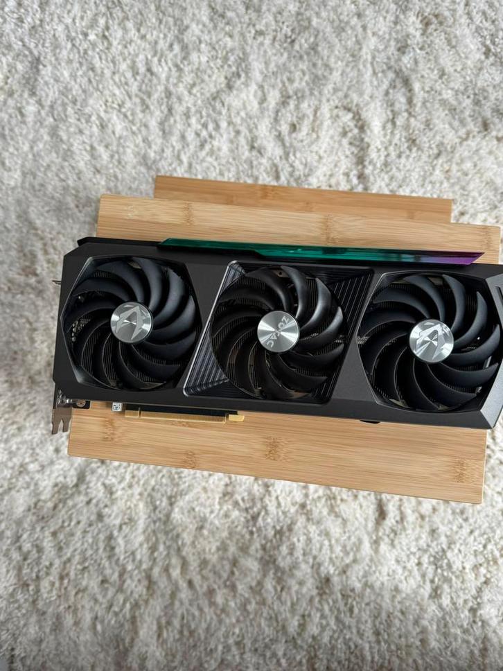 RTX 3070 ti Zotac extreme holo, Computers en Software, Videokaarten, Zo goed als nieuw, Ophalen of Verzenden