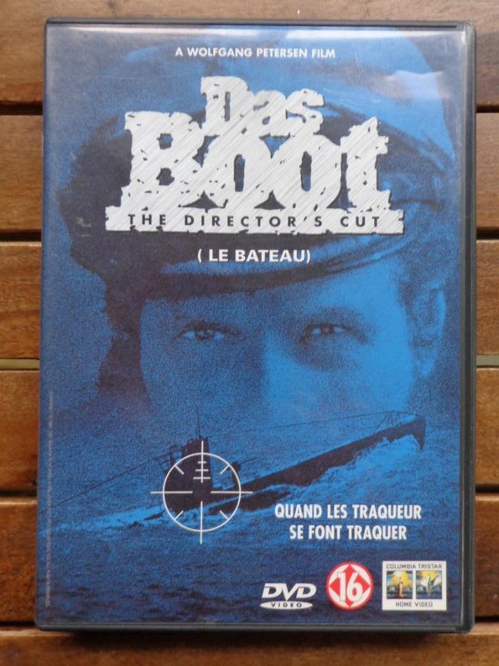 )))  Das Boot  //  le Bateau  //  Guerre  (((, Cd's en Dvd's, Dvd's | Avontuur, Zo goed als nieuw, Vanaf 16 jaar, Ophalen of Verzenden