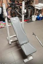 Fitnesbank met staaf en gewichten, Enlèvement, Utilisé