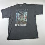 Vintage 1998 Napalm Death Shirt L Infiltrator Heavy Metal, Verzamelen, Ophalen of Verzenden, Gebruikt, Kleding