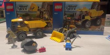 249. Lego City #4201 : Loader And Dump Truck beschikbaar voor biedingen