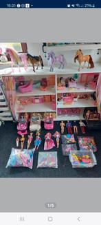Barbie groot lot, Enfants & Bébés, Jouets | Maisons de poupées, Comme neuf, Enlèvement, Accessoires