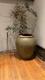 Prachtige Italiaanse keramische terracotta pot, Tuin en Terras, Ophalen, Zo goed als nieuw, Terracotta, Binnen