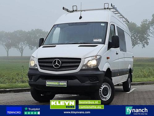 Mercedes-Benz SPRINTER 314 L2H2 Dub.-Cab. 4x4, Auto's, Bestelwagens en Lichte vracht, Bedrijf, 4x4, ABS, Airconditioning, Centrale vergrendeling