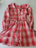 Geruite jurk met kraag maat 140 van Fisch & Chips, Ophalen of Verzenden, Zo goed als nieuw