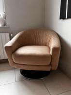 Fauteuil en alcantara en bon état, Maison & Meubles, Utilisé