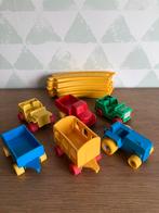 Vikingplast - 6 voertuigen en rails, Enlèvement ou Envoi, Comme neuf