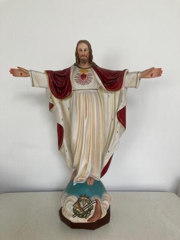 Beeld Heilig Hart van Jezus (54 cm) beschikbaar voor biedingen