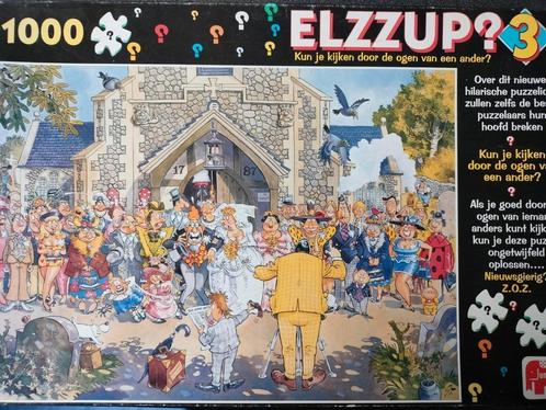 Elzzup (Wasgij) de mooiste dag (1 te weinig), Hobby & Loisirs créatifs, Sport cérébral & Puzzles, Utilisé, Enlèvement ou Envoi