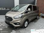 Ford Transit Custom 2.0 TDCI L2H1 170PK/2X SCHUIFDEUR/NAVI, Auto's, Voorwielaandrijving, Stof, Zwart, 4 cilinders