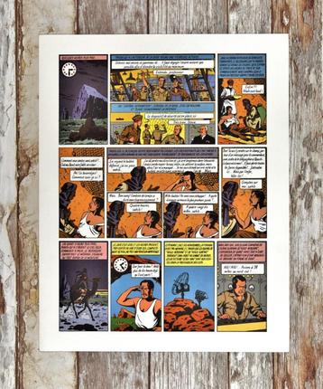 Blake et Mortimer - Le Secret de l'Espadon - Sérigraphie 2, Envoi, Neuf