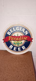 Brasserie beer grand sous-bock Belgium Beer Paradise, Ophalen of Verzenden, Zo goed als nieuw, Viltje(s), Overige merken