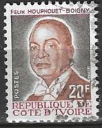 Ivoorkust 1986 - Yvert 748 - Felix Houphouet-Boigny (ST), Timbres & Monnaies, Timbres | Afrique, Affranchi, Envoi