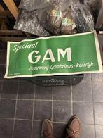 affiche speciaal GAM brouwerij Gambrinus Kortrijk, Verzamelen, Biermerken, Ophalen of Verzenden, Zo goed als nieuw, Overige typen