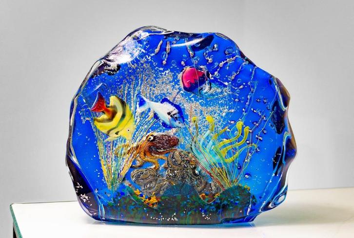 Aquarium sculptuur, Dieren en Toebehoren, Vissen | Aquaria en Toebehoren, Nieuw, Ophalen