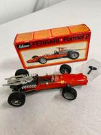 SCHUCO 1073 Ferrari Formel 2 F1 auto 1968 + doos Werkend !, Antiek en Kunst, Antiek | Speelgoed, Ophalen of Verzenden