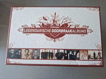 Opbergdoos. 15cd. De Morgen.  Legendarische doorbraakalbums. beschikbaar voor biedingen