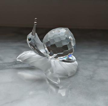 Swarovski Slak op blad beschikbaar voor biedingen