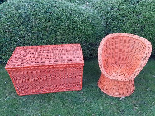 AUTHENTIEK VINTAGE MAND EN STOELTJE JAREN 70 !, Kinderen en Baby's, Kinderkamer | Inrichting en Decoratie, Zo goed als nieuw, Ophalen of Verzenden