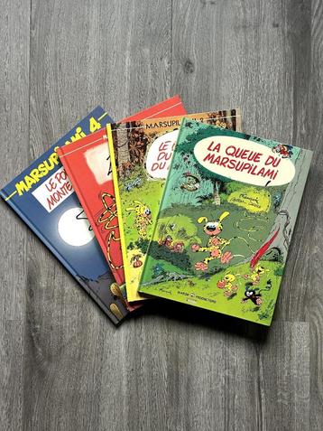 4 BDs MARSUPILAMI éditions O de 1987 à 1989 - nickel - 20€ beschikbaar voor biedingen