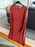 Kleed bruin zeer dun Rue Blanche 100% zijde, Ophalen, Bruin, Knielengte