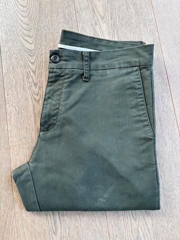 Kakigroene broek Carhartt, maat 32/34 beschikbaar voor biedingen