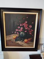 Groot Schilderij gesigneerd, Antiek en Kunst, Ophalen of Verzenden