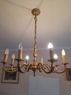 Kroonluchter verguld, Ophalen, Gebruikt, Metaal