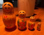 Vintage houten handgeschilderde matroeskja’s, Antiek en Kunst, Ophalen