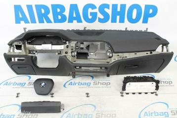 Airbag kit Tableau de bord cuir gris couture BMW 3 serie G20