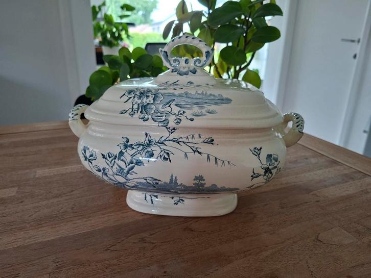 Boch cotage BF terre de fer terrine, Antiek en Kunst, Antiek | Schalen, Ophalen of Verzenden