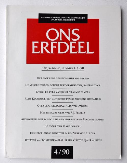KRUITHOF KOUSBROEK INSINGEL CALMEYN VAN DEN BROECK ENSOR, Boeken, Tijdschriften en Kranten, Zo goed als nieuw, Ophalen of Verzenden